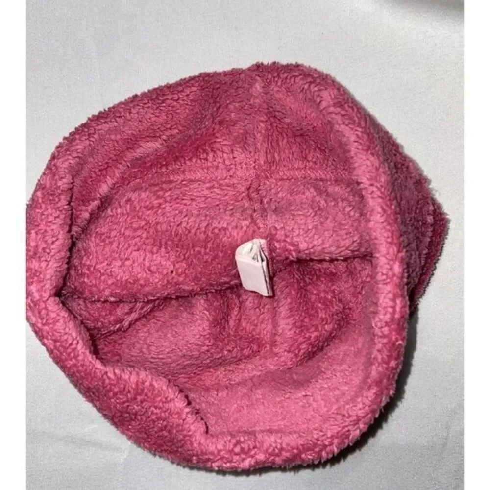 The North Face Girls Fleece Winter Hat One‎ Size Fits All Beanie Pink